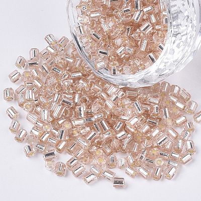 6/0 Glass Bugle Beads SEED-S032-04B-07-1