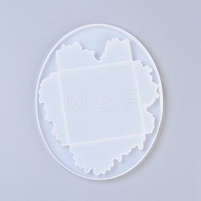 Cup Mat Silicone Molds DIY-G011-09-1