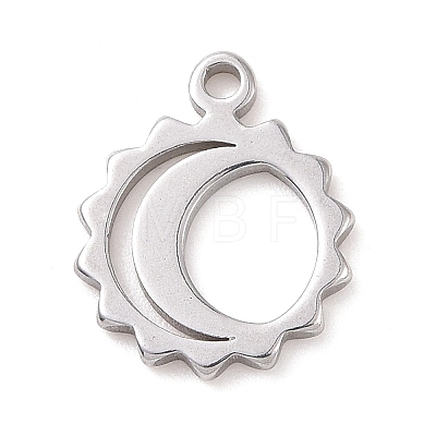 304 Stainless Steel Charms STAS-G287-08P-1