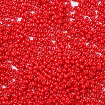 Baking Paint Glass Seed Beads SEED-H002-I-A513-1