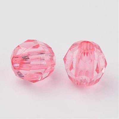 Transparent Acrylic Beads DB8mmC-37-1