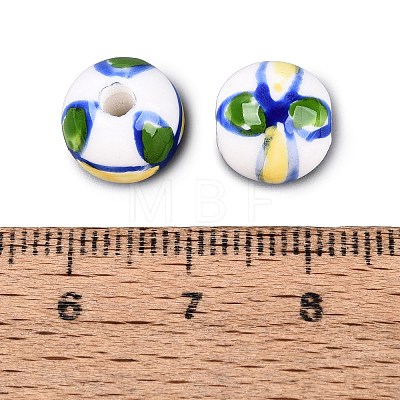 Handmade Porcelain Beads PORC-Q007-07C-1