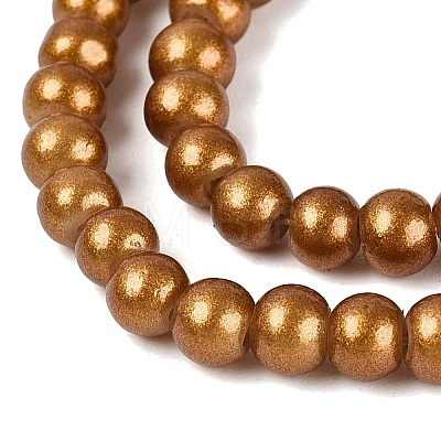 Baking Paint Glass Pearl Beads Strands DGLA-ZX001-05B-17-1