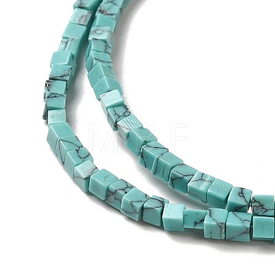 Synthetic Turquoise Beads Strands G-B064-A45-1