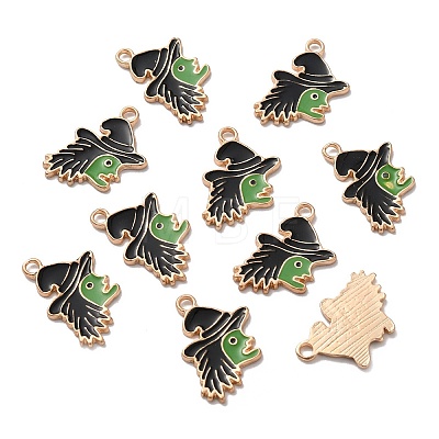 Alloy Enamel Pendants ENAM-B056-10LG-1