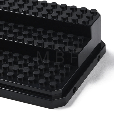 (Defective Closeout Sale: Scratched) 3-Tier Transparent Acrylic Mini Building Block Presentation Boxes ODIS-XCP0001-22-1