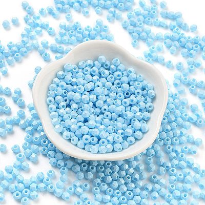 Baking Paint Glass Seed Beads SEED-A032-02L-1