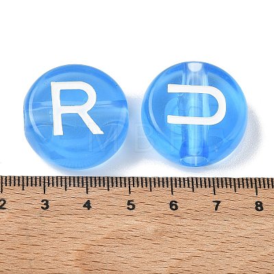 Transparent Acrylic European Beads MACR-K365-02B-03-1