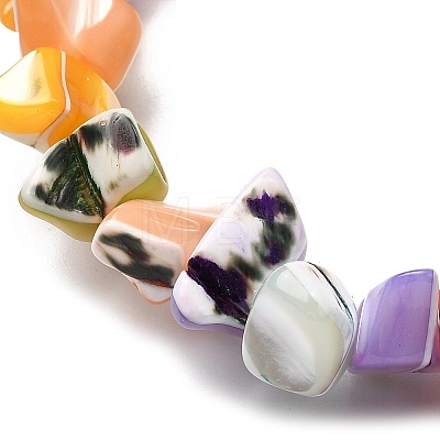 Natural Trochid Shell/Trochus Shell Beads Strands SHEL-B003-02L-1