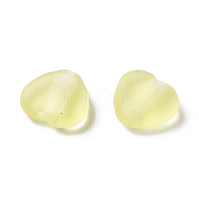 Heart Transparent PVC Plastic Cord Lock for Mouth Cover KY-D013-03E-1