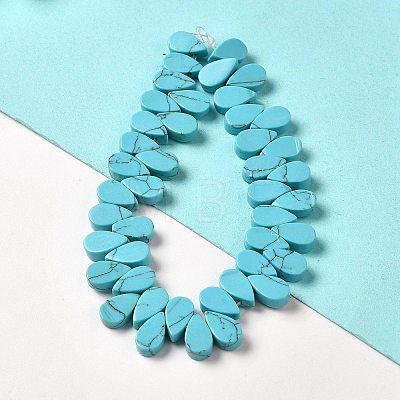Synthetic Turquoise Beads Strands G-B064-B48-1