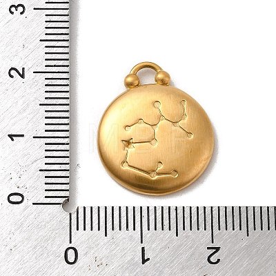 304 Stainless Steel Pendants STAS-L022-306MG-09-1