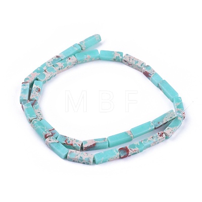 Synthetic Imperial Jasper Beads Strands G-E508-02G-1