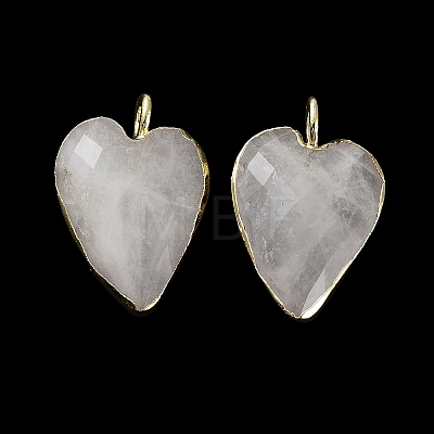 Natural Quartz Crystal Pendants G-G012-11G-01-1