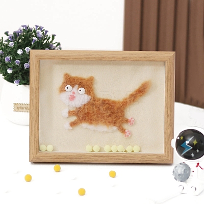 Handmade Felting DIY Material Package for Beginner PW-WG4AAF1-01-1