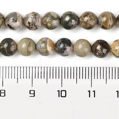 Natural Rhodonite Beads Strands G-P524-A01-02-1
