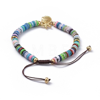 Nylon Thread Braided Beads Bracelets BJEW-JB04553-02-1