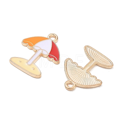 Alloy Enamel Pendants AL-CBAE435-14G-02-1