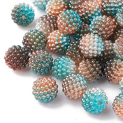 Imitation Pearl Acrylic Beads OACR-FS0001-42A-1