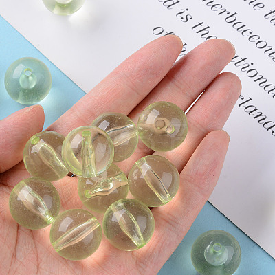 Transparent Acrylic Beads MACR-S370-A20mm-728-1