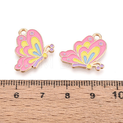 Alloy Enamel Pendants ENAM-T024-95A-G-1