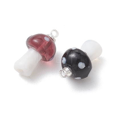 Handmade Lampwork Pendants PALLOY-JF05446-03-1