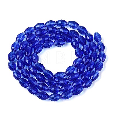 Transparent Glass Beads Strands GLAA-N071-01A-A14-1