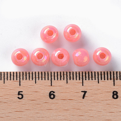 Opaque Acrylic Beads MACR-S370-D6mm-A04-1