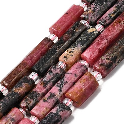 Natural Rhodonite Beads Strands G-D353-A08-1