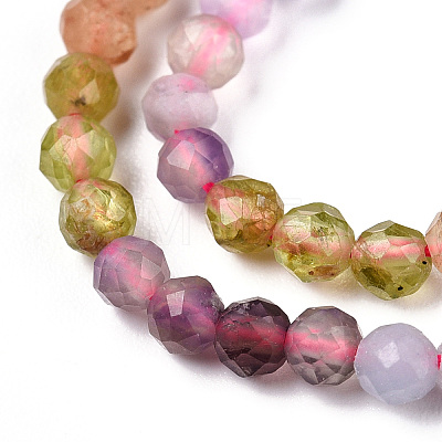 Natural Mixed Gemstone Beads Strands G-D080-A01-02-09-1
