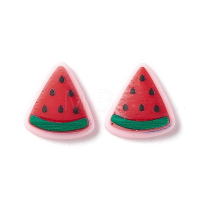 Opaque Resin Cabochons RESI-G031-25-1