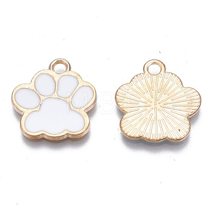 Alloy Enamel Pendants X-ENAM-T016-22LG-B-RS-1