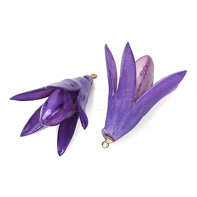 Epoxy Resin & Dried Flower Pendants RE-CBAAE94-05A-1