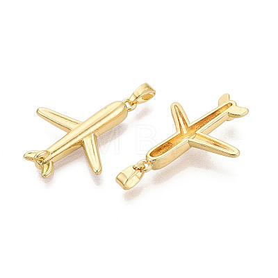 Brass Pendants KK-N259-05G-1