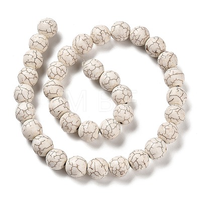 Synthetic Howlite Beads Strands TURQ-F018-03-1