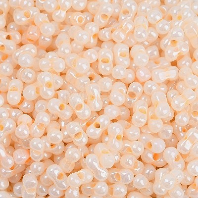 Opaque Colours Luster Glass Seed Beads X1-SEED-K010-04F-1