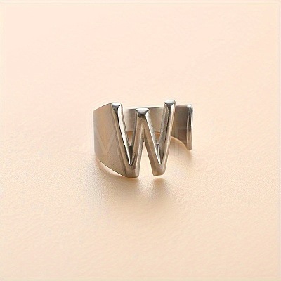 304 Stainless Steel Cuff Rings FS-WGEAFE6-46-1