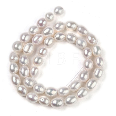 Natural Cultured Freshwater Pearl Beads Strands PEAR-U001-01A-1