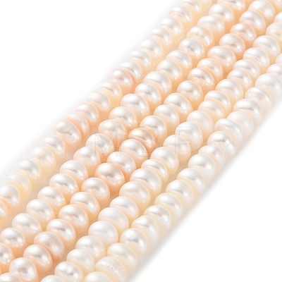 Natural Cultured Freshwater Pearl Beads Strands PEAR-I007-02E-02B-1