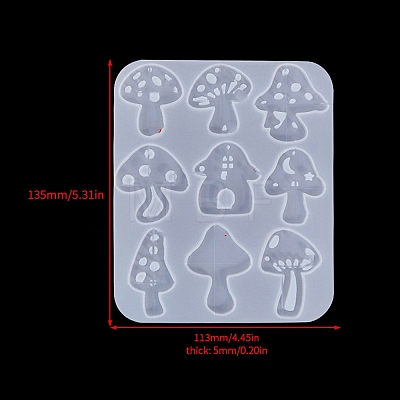 Food Grade DIY Silicone Pendant Molds PW-WG86182-05-1