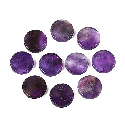 Natural Amethyst Pendants G-Q606-41D-1