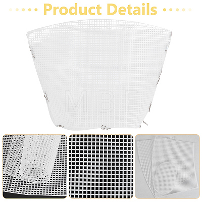 Plastic Mesh Canvas Sheet FIND-WH0420-66A-1