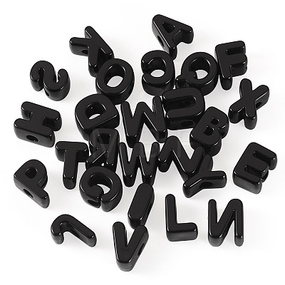 26Pcs 26 Styles Acrylic European Beads OACR-TA0004-86-1