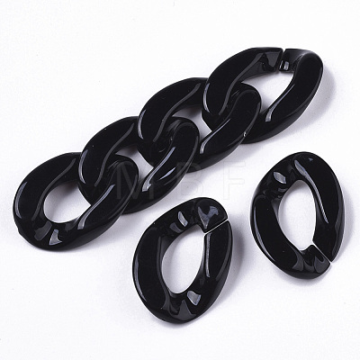 Opaque Acrylic Linking Rings OACR-S036-001B-G02-1