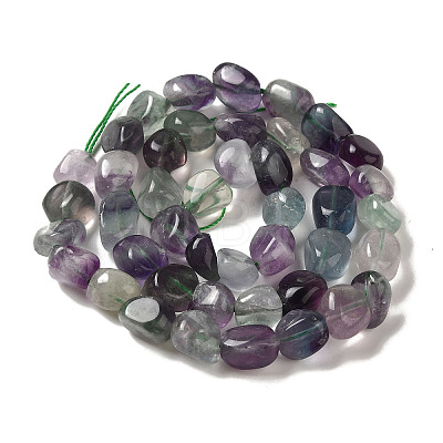 Natural Fluorite Beads Strands G-B078-D26-01-1