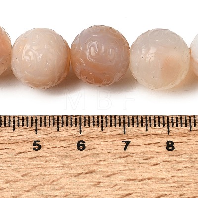 Natural Agate Beads Strands G-P614-A01-01-1