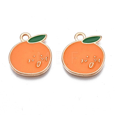 Alloy Enamel Pendants PALLOY-N160-024-1