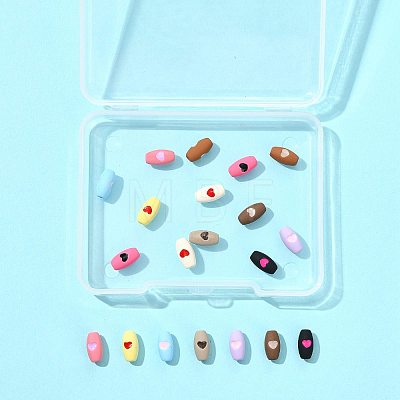 20Pcs 10 Colors Spray Painted Alloy Beads FIND-FS0004-62-1