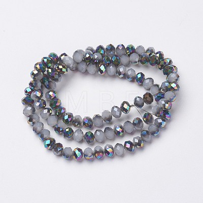 Electroplate Glass Beads Strands EGLA-A034-J2mm-Q04-1