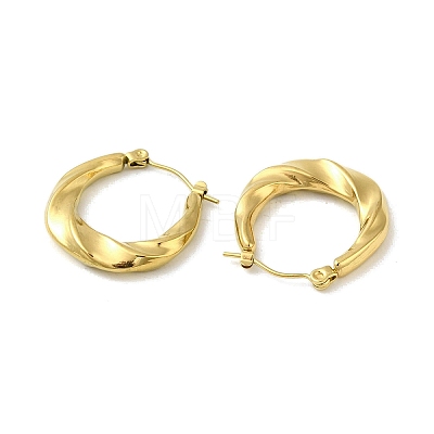 304 Stainless Steel Hoop Earrings for Women EJEW-B054-03G-1